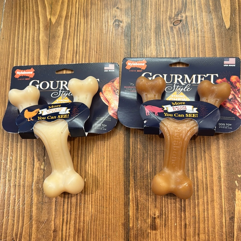 Nylabone Gourmet Style Chew bundle